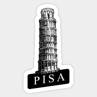 Have you ever visited the Tower Of Pisa? Sticker